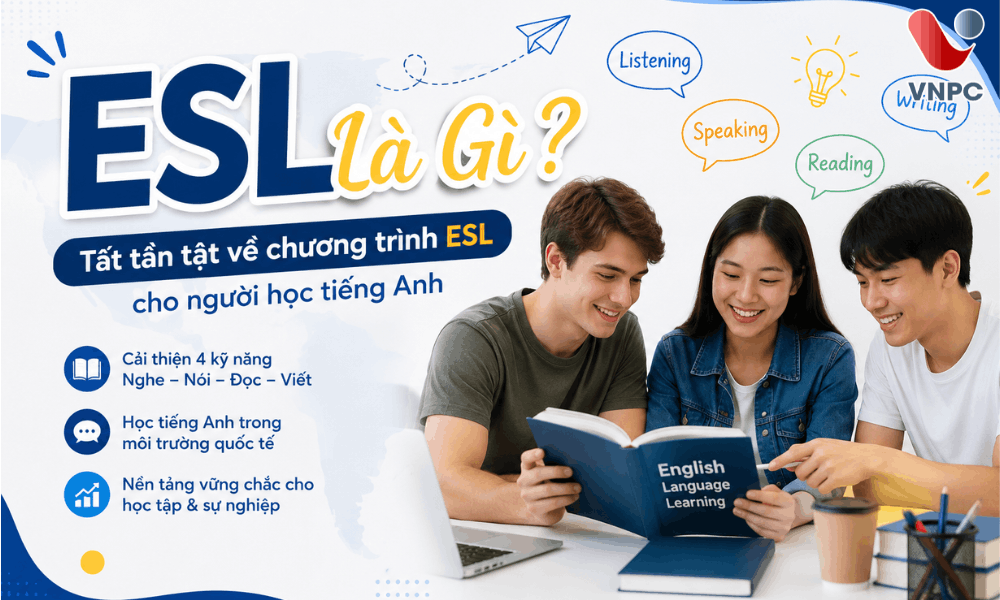 ESL Là Gì? Điều Du Học Sinh Cần Biết Về Chương Trình ESL